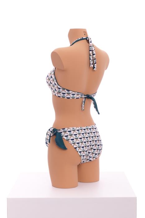 Reggiseno a triangolo imbottito doubleface | Capri Verde