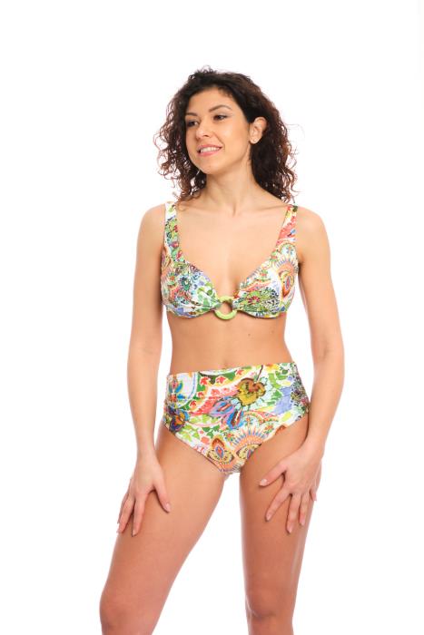 Reggiseno con accessorio ad anello e ferretto | Fantasy Cashmere