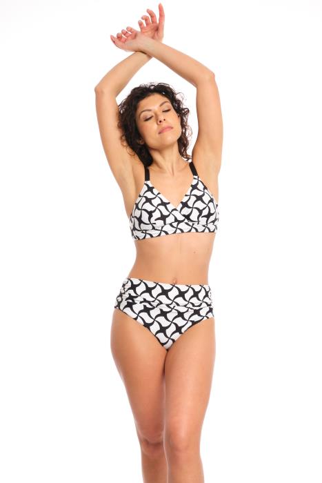 Reggiseno con coppe estraibili Margarita | Black & White