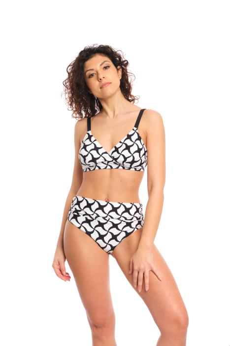 Reggiseno con coppe estraibili Margarita | Black & White