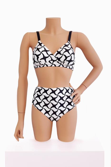 Reggiseno con coppe estraibili Margarita | Black & White