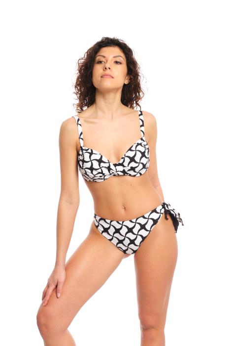 Slip doubleface Margarita | Black & White