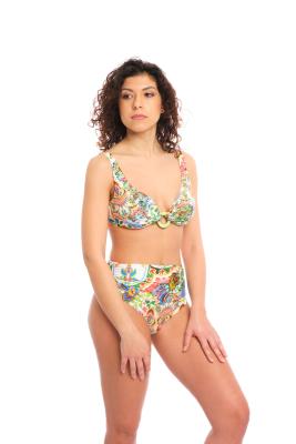 Reggiseno con accessorio ad anello e ferretto | Fantasy Cashmere